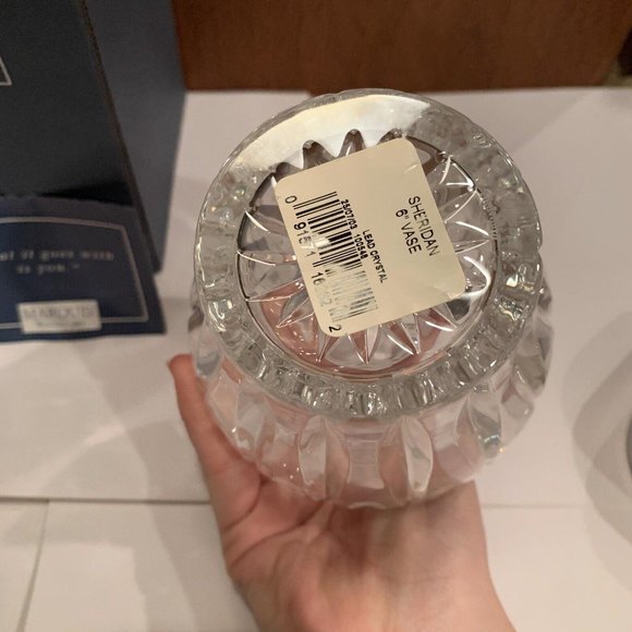 Marquis By Waterford Crystal Sheridan 6” Vase - Picture 5 of 12